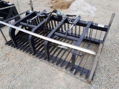 skid steer skeleton grapple bucket factory|used skid steer grapple for sale.